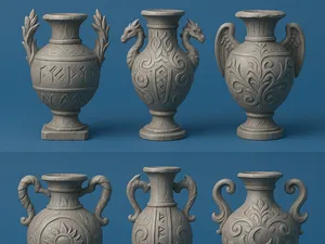 Fantasy Amphora Vases Pack