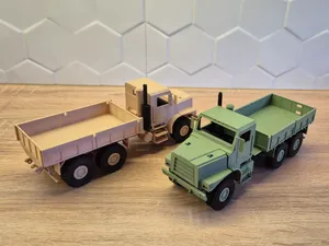Oshkosh MTVR 6x6 kit card 1/35