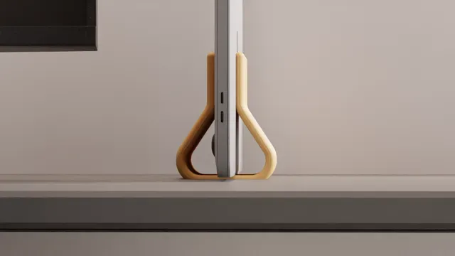 Vertical Laptop Stand. closed lid macbook Stand — Фото 3 из 12
