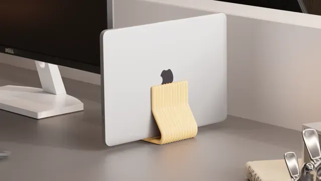 Vertical Laptop Stand. closed lid macbook Stand — Фото 2 из 12