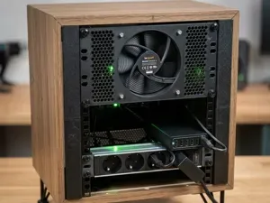 10" Rack 3U 120mm Fan Mount
