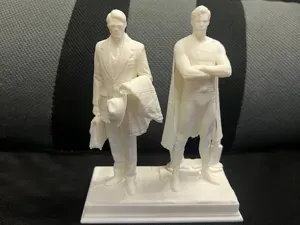 SuperMan e Clark Kent Monocromatico