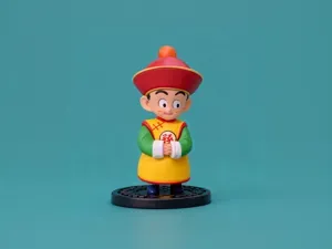 孙悟饭-七龙珠周边摆件系列-儿童男孩涂色玩具