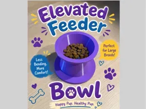Elevated Pet Feeder Bowl