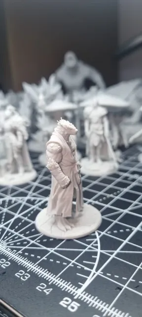 Monk Dragonborn D&D Miniature (45mm) — Фото 5 из 12