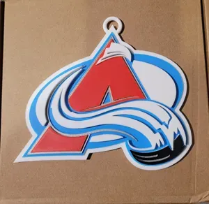 COLORADO AVALANCHE 3D Logo 180mm series