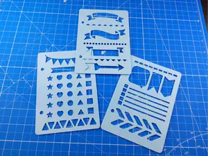Notebook A6 Bullet Journal Stencils