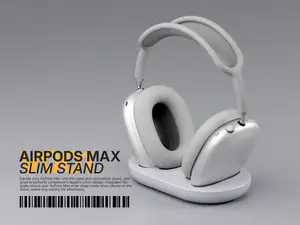 Slim AirPods Max Stand with Sleep Mode V1