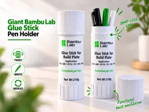 Giant Bambu Lab Glue Stick Pen Holder