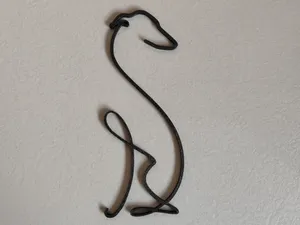 Greyhound decoration