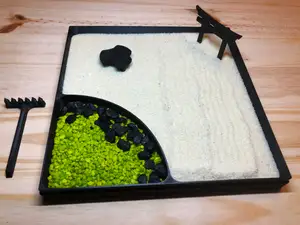 Zen garden japan relax and placeful