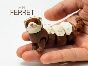 Ferret BJD: 3D-модели и STL для печати