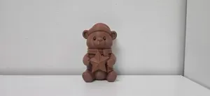 Teddy Bear Holding Star Christmas Decoration