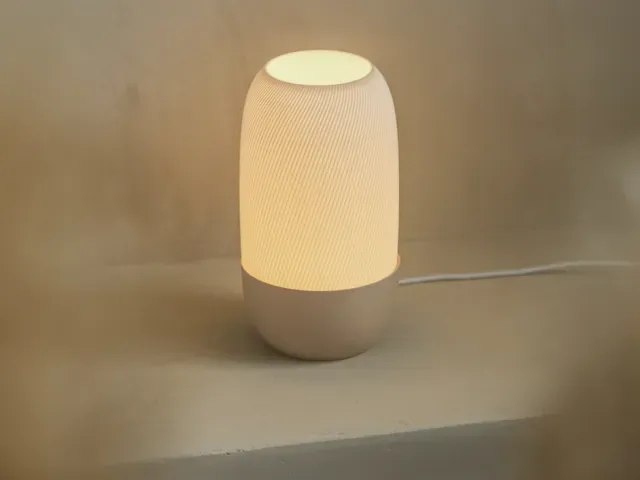 Table Lamp - with Rib Pattern — Фото 8 из 10