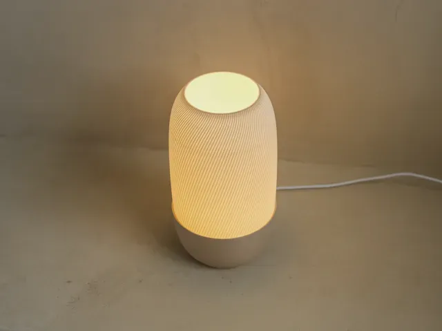 Table Lamp - with Rib Pattern — Фото 6 из 10