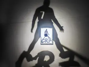 C罗 cristiano ronaldo 投影灯 剪影灯 CR7