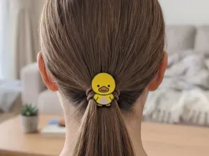 Enten Haargummi-Charm / Haar-Accessoire