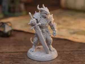 Dragonborn Warrior - Draconic Champion Greatsword
