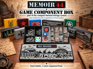 Memoir '44 Compact Storage System - Component Box