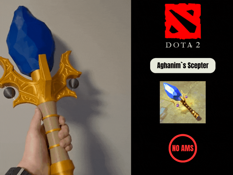 Aghanim`s Scepter From Dota 2 Videogame