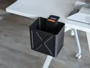 Trash Bin - Desk clamp - Modular