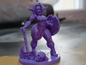 Supportless goblin girl 02