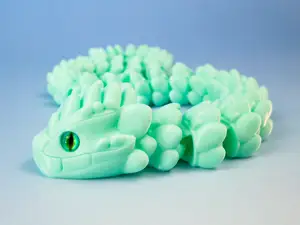 Articulated Cute Scale Snake02