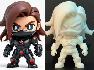 Winter Soldier 3DChibi