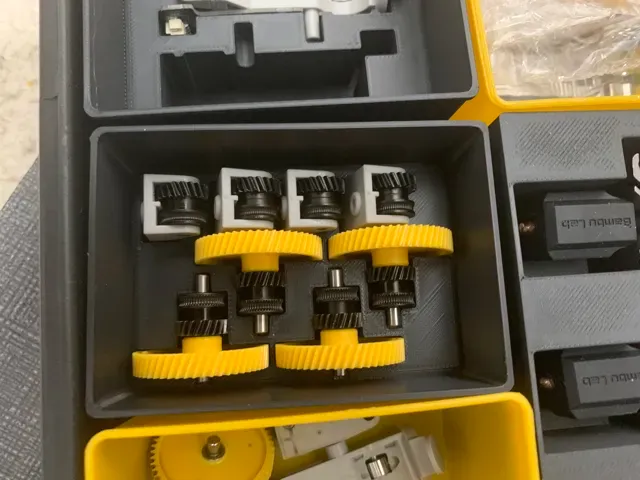 Harbor Freight Parts Case for 4 Extruder Gear Sets — Фото 4 из 7
