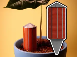 RootSilo - Mini Silo for Self-Watering Plant Care