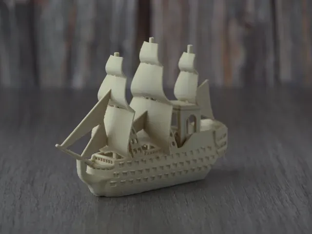 HMS Endaevour Benchy - Pirates of the Caribbean