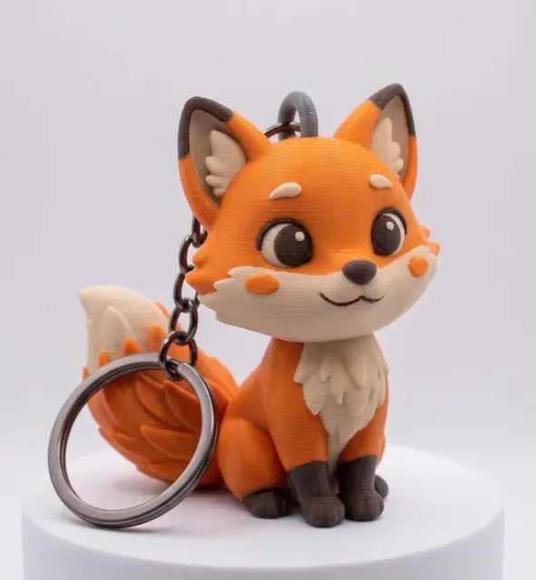 Cuttie Fox Keychain — Фото 2 из 2