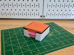 Gridfinity 2x2 Stickey Note Holder