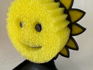 Scrub Daddy/Mommy Sunflower holder-No Supports