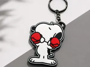 adorable Snoopy keychain