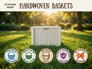 Handmade Wicker Basket v2