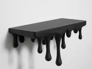 Melting Wall Shelf – Dripping Modern Shelf