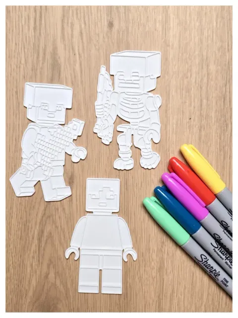 LEG0 Minecraft Brick DIY Coloring — Image 3 of 3