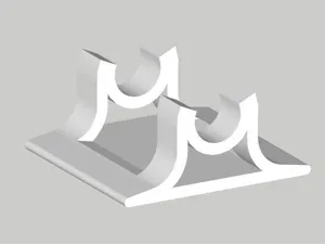 Cable Wall Mount Holder - Diameter 13mm