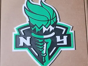 NEW YORK LIBERTY 3D Logo 180mm series