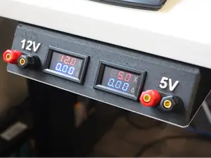 Under-Desk Dual Power Supply (12V/4A & 5V/8A)