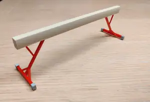 Gymnastics balance beam