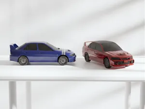 Mitsubishi Lancer Evo IV Car Model 3D Printable