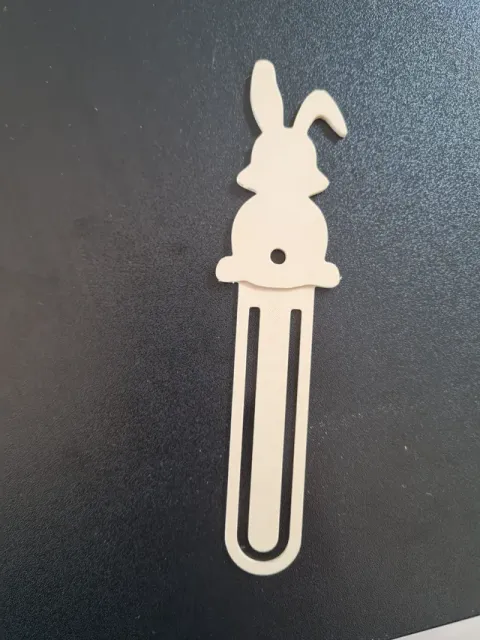 Rabbit Bunny Bookmark 3D Printing — Фото 4 из 4