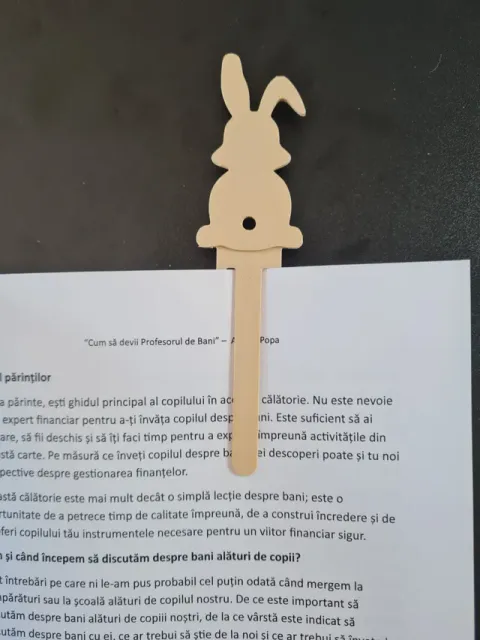 Rabbit Bunny Bookmark 3D Printing — Фото 3 из 4