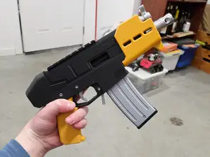 SN-AK47: Firing & shell-ejecting toy blaster