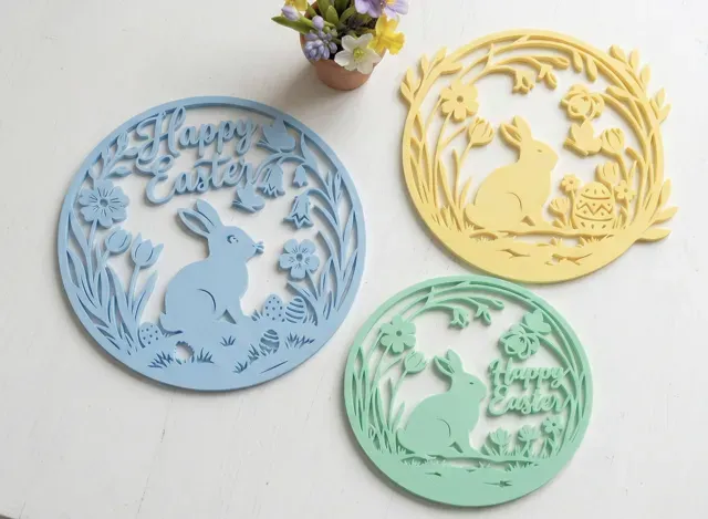 3x Easter Bunny Decorative Designs — Фото 3 из 4