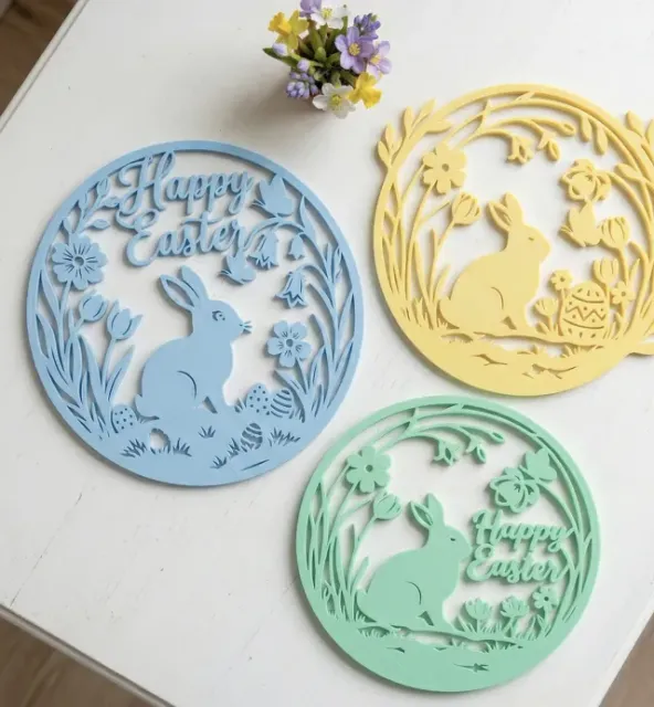 3x Easter Bunny Decorative Designs — Фото 4 из 4
