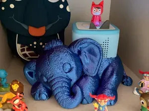 Toniebox Halterung – Schlafender Elefant