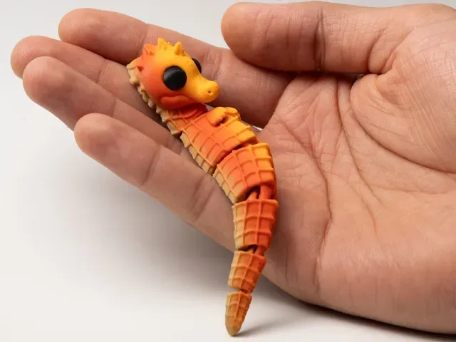 Mini Seahorses-Articulated & Keychain — Фото 4 из 4